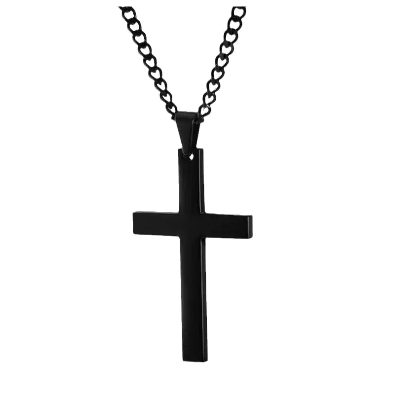 Cross Necklace with Bible Verse