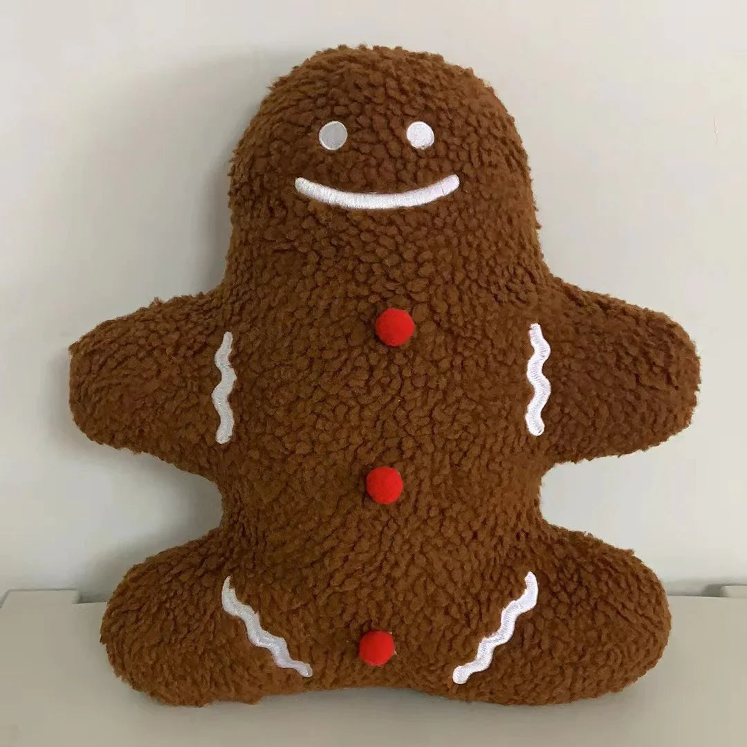 Gingerbread Man Pillow