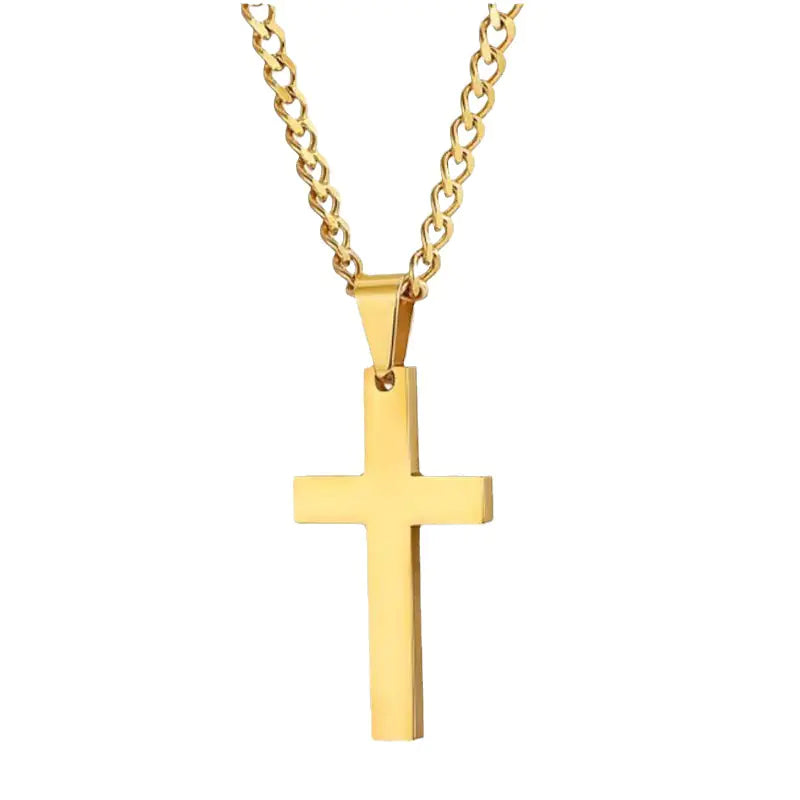 Cross Necklace with Bible Verse