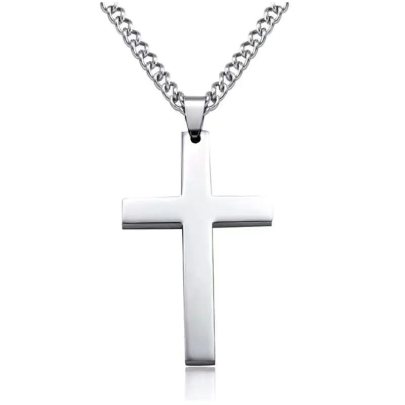 Cross Necklace with Bible Verse